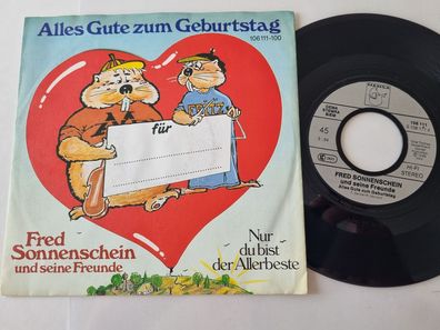 Fred Sonnenschein/ Frank Zander - Alles Gute zum Geburtstag 7'' Vinyl Germany
