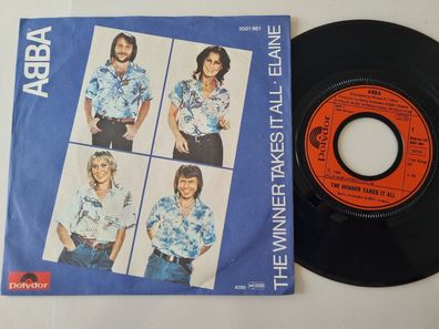 ABBA - The winner takes it all 7'' Vinyl Germany