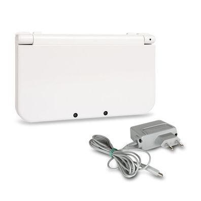Nintendo 3DS XL Konsole in Weiss mit Ladekabel #15A