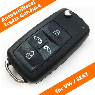 4 Tasten Auto Schlüssel Gehäuse für VW T5 T6 Multivan Sharan Seat Alhambra