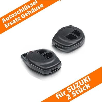 2 x Gehäuse Ersatzgehäuse Autoschlüssel für SUZUKI Jimny Baleno Ignis Swift SX4