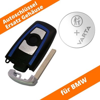 Schlüssel Gehäuse 3 Tasten BMW F20 F21 F22 F30 F31 F80 E84 F85 m. Varta Batterie