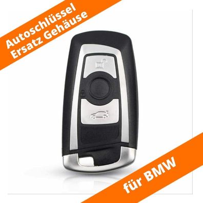 Schlüssel Gehäuse 3 Tasten für BMW Schwarz 1er 2er 3er 4er 5er 6er 7er X1 X3 X4
