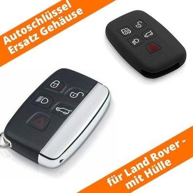 Auto Schlüssel Gehäuse Smartkey für Land Rover Range Rover Sport Evoque + Hülle