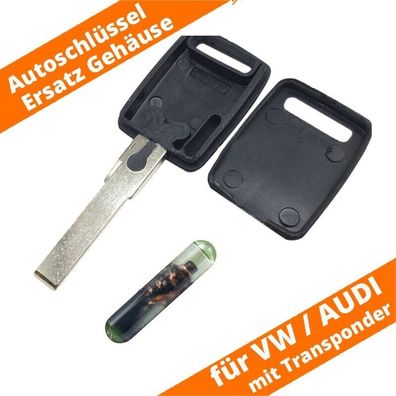 Auto Schlüssel ID48 HAA AUDI A2 A3 A4 A6 TT S3 S4 S6 80 100 + Transponder ID48