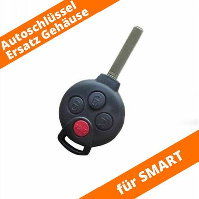 Ersatz Schlüssel 4 Tasten für Smart 451 ForTwo ForFour Roadstar Fernbedienung