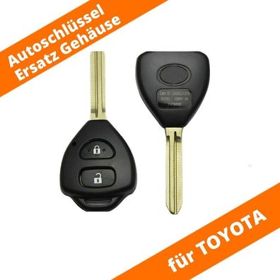 Auto Schlüssel FÜR TOYOTA 2 Tasten Camry Highlander Hilux Kluger Yaris RAV 4 III