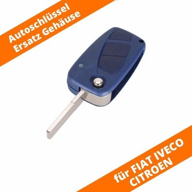 Auto Klapp Schlüssel Gehäuse für IVECO Daily FIAT Panda Punto Qubo Ducato Stilo