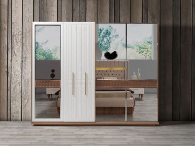 Kleiderschrank Modern Möbel Design Luxus Schrank Schlafzimmer 226cm