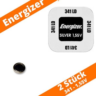 2 x Energizer 341 SR714SW Uhrenbatterie 1,55 V SR714 Silberoxid Knopfzelle