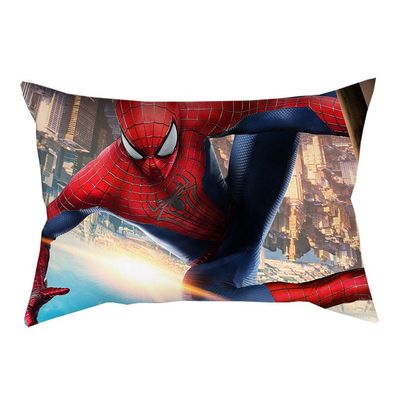 2er Set Spider Man Kissenbezüge Venom Dekokissen Kissenhülle für Couch Sofa Home Deko