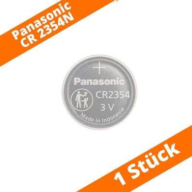 1 x Panasonic CR2354N mit Absatz Lithium 3V Batterie lose bulk 560mAh 2354