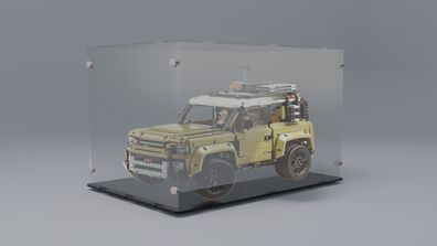 Acrylglas Vitrine Haube für Ihr LEGO Modell Land Rover Defender 42110 Dt. Erzeugnis