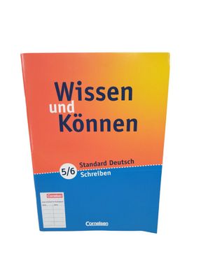 Wissen und Können / 5./6. Schuljahr - Schreiben Arbeitsheft mit CD