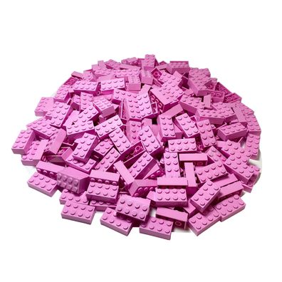 LEGO 2x4 Steine Rosa - Classic, Basic, City - Pink brick 3001 NEU! Menge 500x