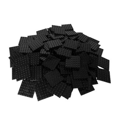 LEGO 6x6 Platten Schwarz - Classic, Basic, City - Black Plate 41539 NEU! Menge 5x