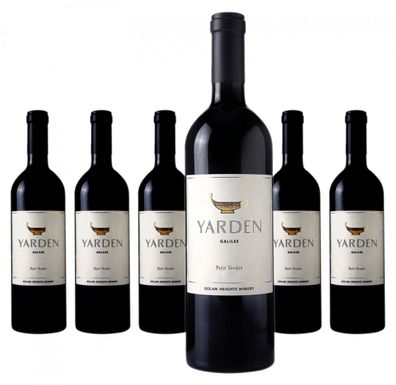6 x Golan Heights Winery Yarden Petit Verdot – 2018