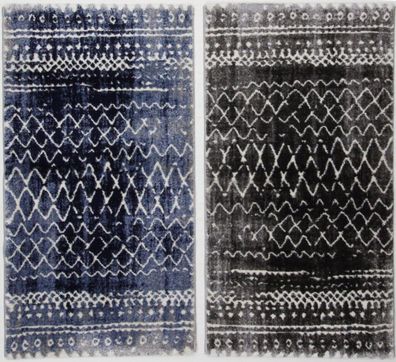 Teppich Modern Bambussilk / Handtuft / Indien ca.150x80 cm 2 Stk (Gr. 90 x 150 cm)