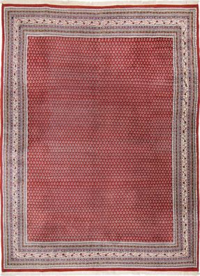 Original Indo Teppich Sarough Mir 355 x 265 cm Nr 195 Top Zustand (Gr. 350 x 250 cm)