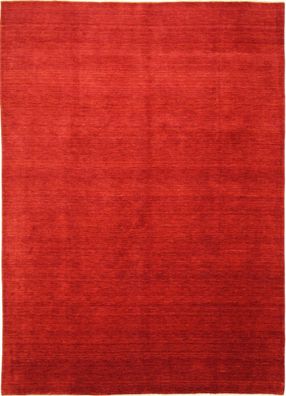 Original Indo Modern Teppich 346 x 251 cm Top Zustand Neue Ware Einfarbig 198-27