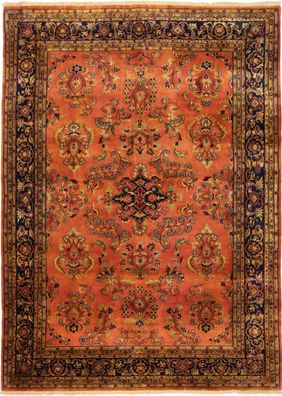 Teppich Handgeknüpft Sarough Teppich 237 x 163 cm Indo Teppich Nr : 38-21