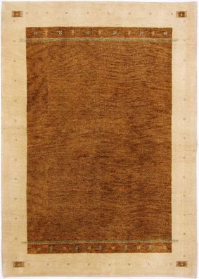 Indo Teppich Handgeknüpfter Gabbeh 237 cm x 170 cm Nr : 61-16 (Gr. 240 x 170 cm)