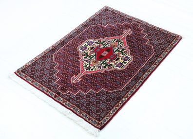 Handgeknüpfte Senneh Kurdi Orientteppich 100 x 70 cm Perserteppich Nr 33-yo