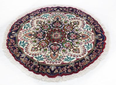 Handgeknüpfte Tabriz Orientteppich 95 x 95 cm Perserteppich Nr 38-yo (Gr. 95 x 95 cm)