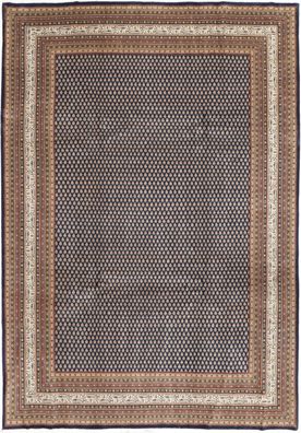Teppich Handgeknüpft Sarough mir Teppich 349 x 241 cm Wolle Teppich Top Zustand