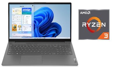 15,6" Notebook Lenovo V15 Ryzen 3 3,8Ghz 8GB 512GB SSD Windows 11 Pro Office 22