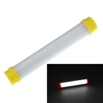 USB-Aufladung, 2,5 W, 5 Modi, Camping, Notfall-LED-Augenschutz-Lampenröhre (gelb)