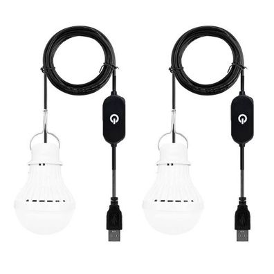 5 W 5 V USB-Glühbirne, Campingleuchte, Notlicht, Spezifikationen: Touch-Dimmlinie, 6