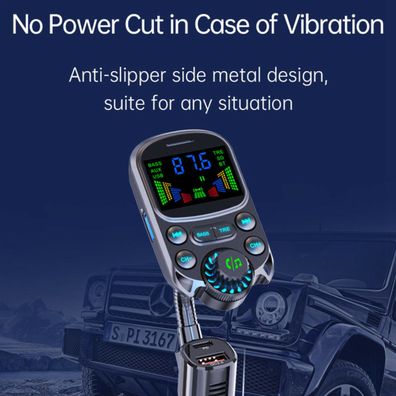 Auto-Bluetooth FM-Sender Bluetooth-Sender MP3-Player