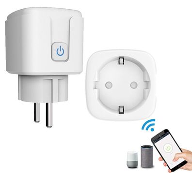 2.4GHz WLAN Steckdose Mini Verbrauchsmesser 20A Smart Home Plug