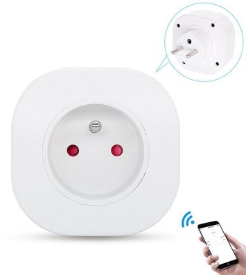16A Smart Home Plug 2.4GHz WLAN Steckdose Mini Verbrauchsmesser