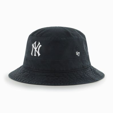 MLB New York Yankees NY N.Y. Cap Bucket Hat Fischerhut Hut schwarz 195000727030