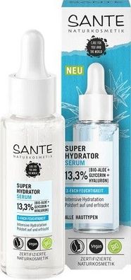 Sante Super Hydrator Serum 3fach Feuchtigkeit, 30 ml