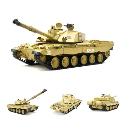 Heng Long RC Panzer 1:16 Britischer Challenger 2, Metallgetriebe, Rauch, Sound