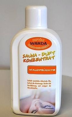 1 l Warda Aufguß Waldfrüchte für die Sauna, Konzentrat, Saunaaufguss