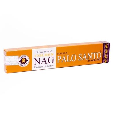 yogabox Räucherstäbchen Golden Nag Palo Santo