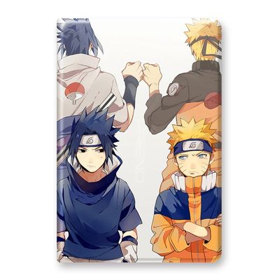 Uzumaki Naruto Uchiha Sasuke Schutzhülle für iPad 2020 iPad Air1/2 Anti-fall Cover