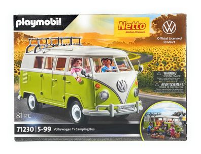 Playmobil 71230 Volkswagen T1 Camping Bus VW Bulli 81 Teile ab 5 Jahren NEU