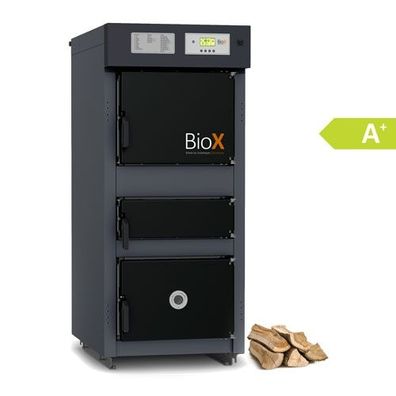 Solarbayer Holzvergaser BioX 45 Leistung: 43,2 kW; Scheitholzlänge 0,5m 30070450