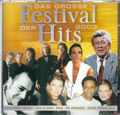 CD: Das Grosse Festival der Hits 2003 Sony - SSP 989262 2