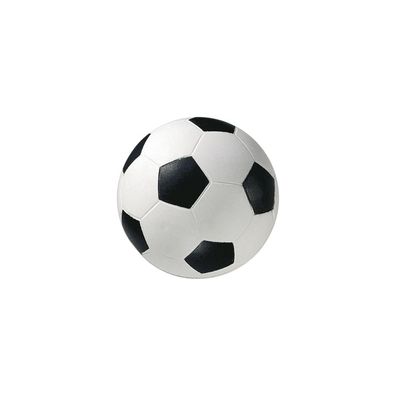 Springball "Fußball" weiß/ schwarz