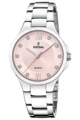 Festina Damen-Armbanduhr Stahl/ Roséfarben F20582/2