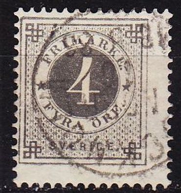 Schweden Sverige [1872] MiNr 0018 B ( O/ used )