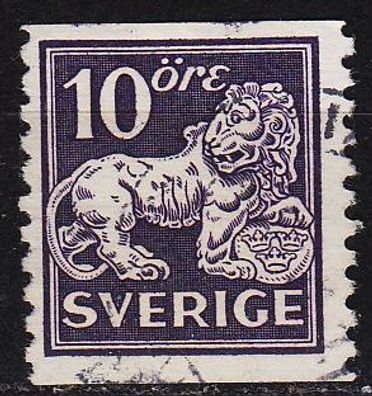 Schweden Sverige [1921] MiNr 0177 II W A ( O/ used )