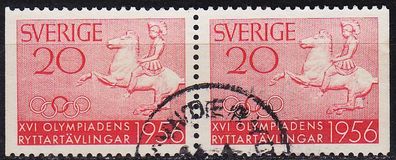 Schweden Sverige [1956] MiNr 0413 DD ( O/ used ) Olympiade