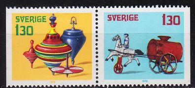 Schweden Sverige [1978] MiNr 1048 + 49 ( * */ mnh )